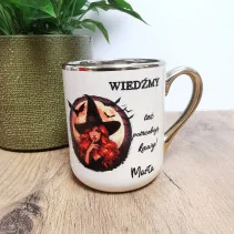 Eleganter Becher „Hexen – Ruda“ 330 ml/400 ml – Perfekt als Geschenk