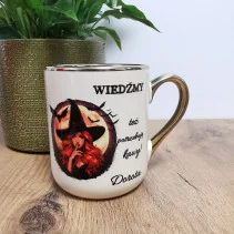 Eleganter Becher „Hexen – Ruda“ 330 ml/400 ml – Perfekt als Geschenk