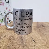 Kubek - C.I.P.A cipa perłowe 330ml