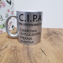 Kubek - C.I.P.A cipa perłowe 330ml
