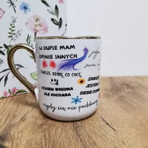 Eleganter Becher „My Cup of Awesomeness“ 330 ml/400 ml