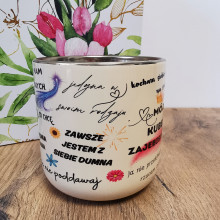 Eleganter Becher „My Cup of Awesomeness“ 330 ml/400 ml