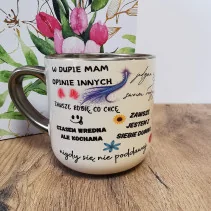 Eleganter Becher „My Cup of Awesomeness“ 330 ml/400 ml