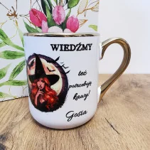 Eleganter Becher „Hexen – Ruda“ 330 ml/400 ml – Perfekt als Geschenk