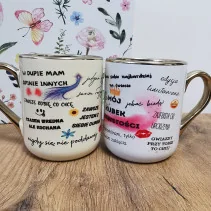 Eleganter Becher „My Cup of Awesomeness“ 330 ml/400 ml