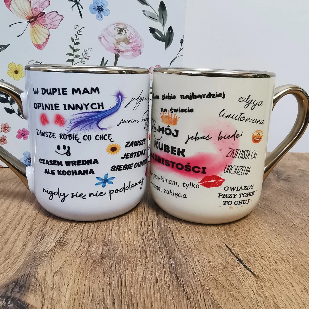Eleganter Becher „My Cup of Awesomeness“ 330 ml/400 ml