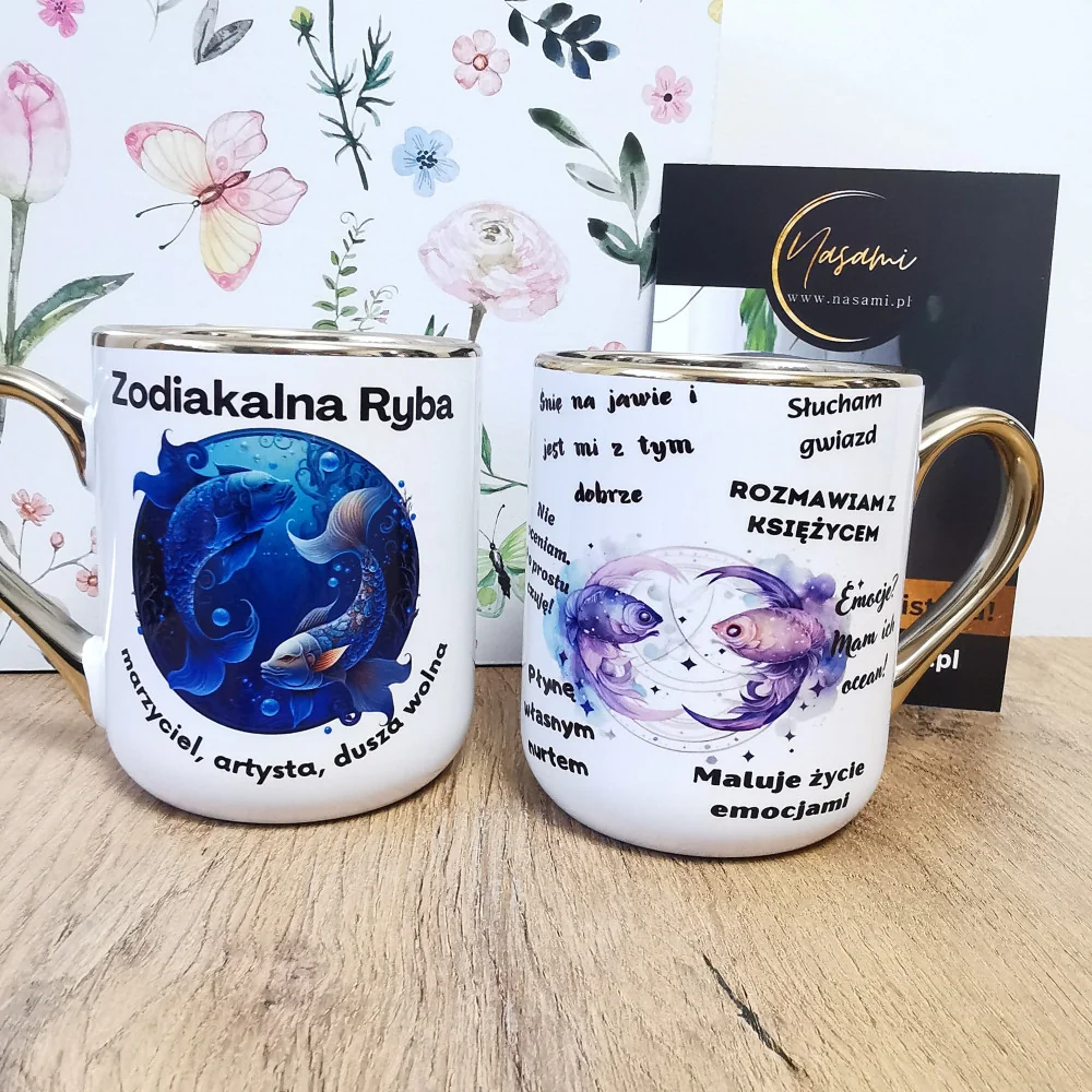 Eleganter Becher 'Dein Sternzeichen' 330ml/400ml | Ein Geschenk mit Humor