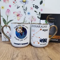 Eleganter Becher 'Dein Sternzeichen' 330ml/400ml | Ein Geschenk mit Humor
