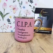 Kubek - "C.I.P.A cipa" elegancki 330ml/400ml