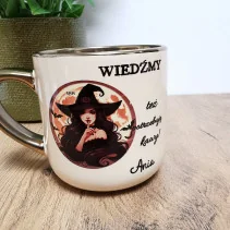 Eleganter Becher „Hexen – Ruda“ 330 ml/400 ml – Perfekt als Geschenk