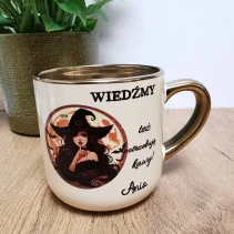 Eleganter Becher „Hexen – Ruda“ 330 ml/400 ml – Perfekt als Geschenk
