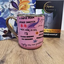 Eleganter Becher „My Cup of Awesomeness“ 330 ml/400 ml