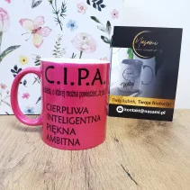 Kubek - C.I.P.A cipa perłowe 330ml