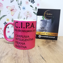Kubek - C.I.P.A cipa perłowe 330ml