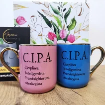 Kubek - "C.I.P.A cipa" elegancki 330ml/400ml