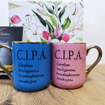 Kubek - "C.I.P.A cipa" elegancki 330ml/400ml