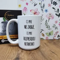 Kubek - Co mnie nie zabije to mnie rozpierdoli nerwowo