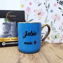 Becher - Fuck me, elegant 330ml/400ml