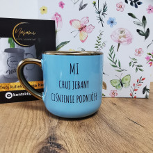 Elegante Tasse „Mein verdammter Schwanz hat meinen Blutdruck erhöht“ – 330 ml/400 ml | Perfektes Geschenk
