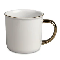 Retro-Becher mit Golddekor 300ml