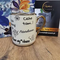 Eleganter Becher 'I don't believe it' 330ml/400ml | Ein Geschenk mit Humor