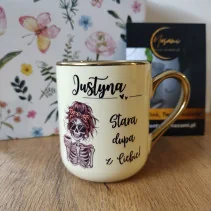 Eleganter Becher 330ml/400ml | Ein Geschenk mit Humor