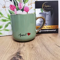 Kubek - Będę cię wkurwiać do końca elegancki 330ml/400ml
