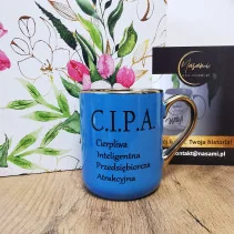 Kubek - "C.I.P.A cipa" elegancki 330ml/400ml