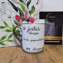 Kubek - Jesteś śliczna elegancki 330ml