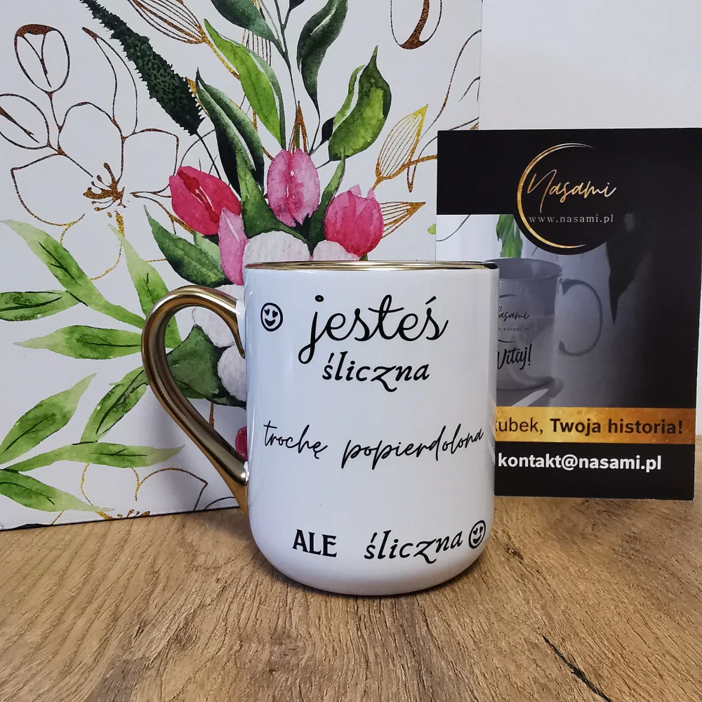 Kubek - Jesteś śliczna elegancki 330ml