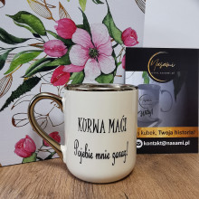 Kubek - kurwa Mać! Pojebie mnie zaraz elegancki 330ml