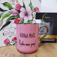 Kubek - kurwa Mać! Pojebie mnie zaraz elegancki 330ml