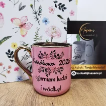 Elegancki Kubek "Świadkowa wesele" – 330 ml / 400 ml