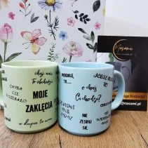 Kubek Pastelowy 'Moje Zaklęcia' 330ml