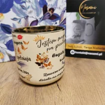 Elegancki Kubek "Moje afirmacje" – 330 ml / 400 ml
