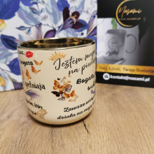 Elegancki Kubek "Moje afirmacje" – 330 ml / 400 ml