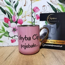 Edle Tasse "Du musst verrückt sein..." - 330 ml / 400 ml