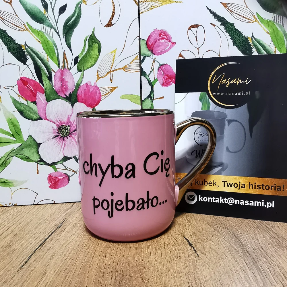 Edle Tasse "Du musst verrückt sein..." - 330 ml / 400 ml