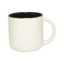 Breiter Becher 400ml in mehreren Farben zur Auswahl - Ihr eigener Text