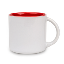 Breiter Becher 400ml in mehreren Farben zur Auswahl - Ihr eigener Text