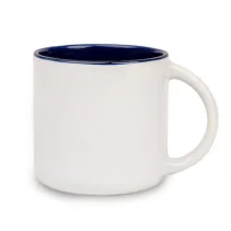 Breiter Becher 400ml in mehreren Farben zur Auswahl - Ihr eigener Text