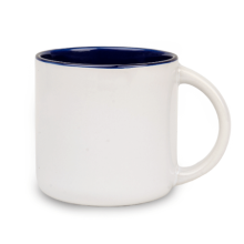 Breiter Becher 400ml in mehreren Farben zur Auswahl - Ihr eigener Text