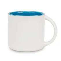 Breiter Becher 400ml in mehreren Farben zur Auswahl - Ihr eigener Text