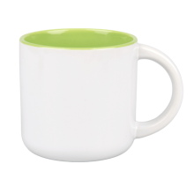 Breiter Becher 400ml in mehreren Farben zur Auswahl - Ihr eigener Text