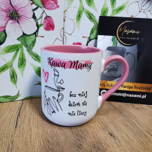 Tasse "Mamas Kaffee, ohne den ist der Tag nicht gezählt"