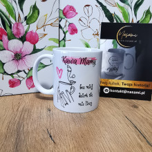 Tasse "Mamas Kaffee, ohne den ist der Tag nicht gezählt"
