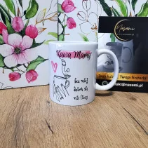 Kubek "Kawa Mamy bez niej dzień się nie liczy"