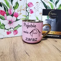 Elegancki Kubek "Pojebie mnie zaraz" – 330 ml / 400 ml