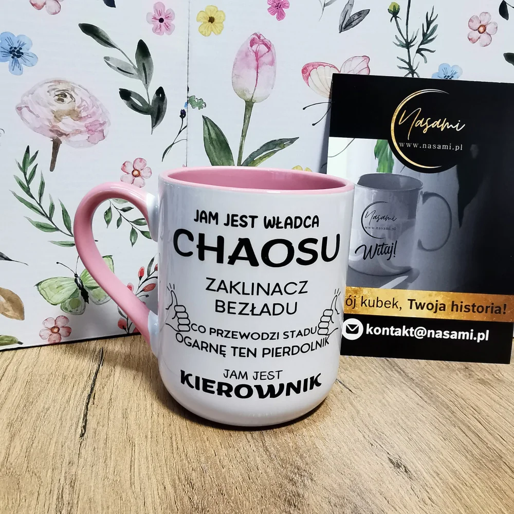 Kubek - Jam jest władca Chaosu Kierownik
