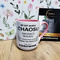 Kubek - Jam jest władca Chaosu Kierownik